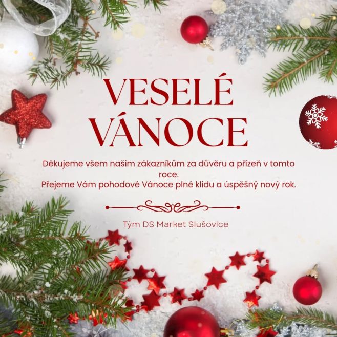 Vánoce jsou časem klidu, vděčnosti a radosti. Děkujeme Vám za přízeň a přejeme krásné svátky 🎁✨